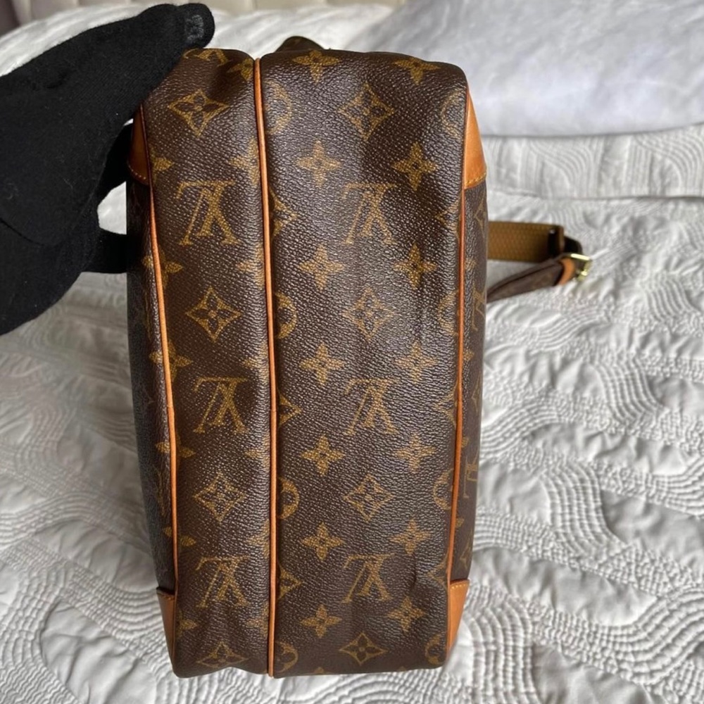 Louis Vuitton Monogram Canvas Crossbody Bag in Brown and Tan - Picture 5 of 11